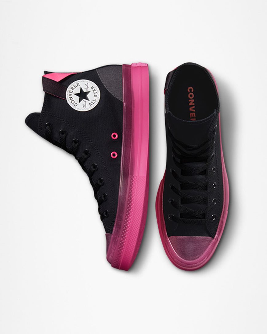 Zapatillas Altas Converse Chuck Taylor All Star CX Hombre Negras Rosas | PE L24E58